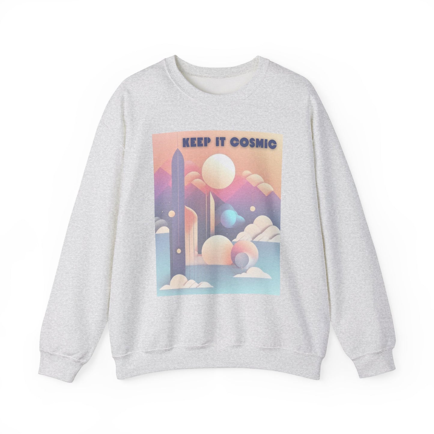 Pastel Cosmos Celestial Aesthetic Sweatshirt – Keep It Cosmic Crewneck