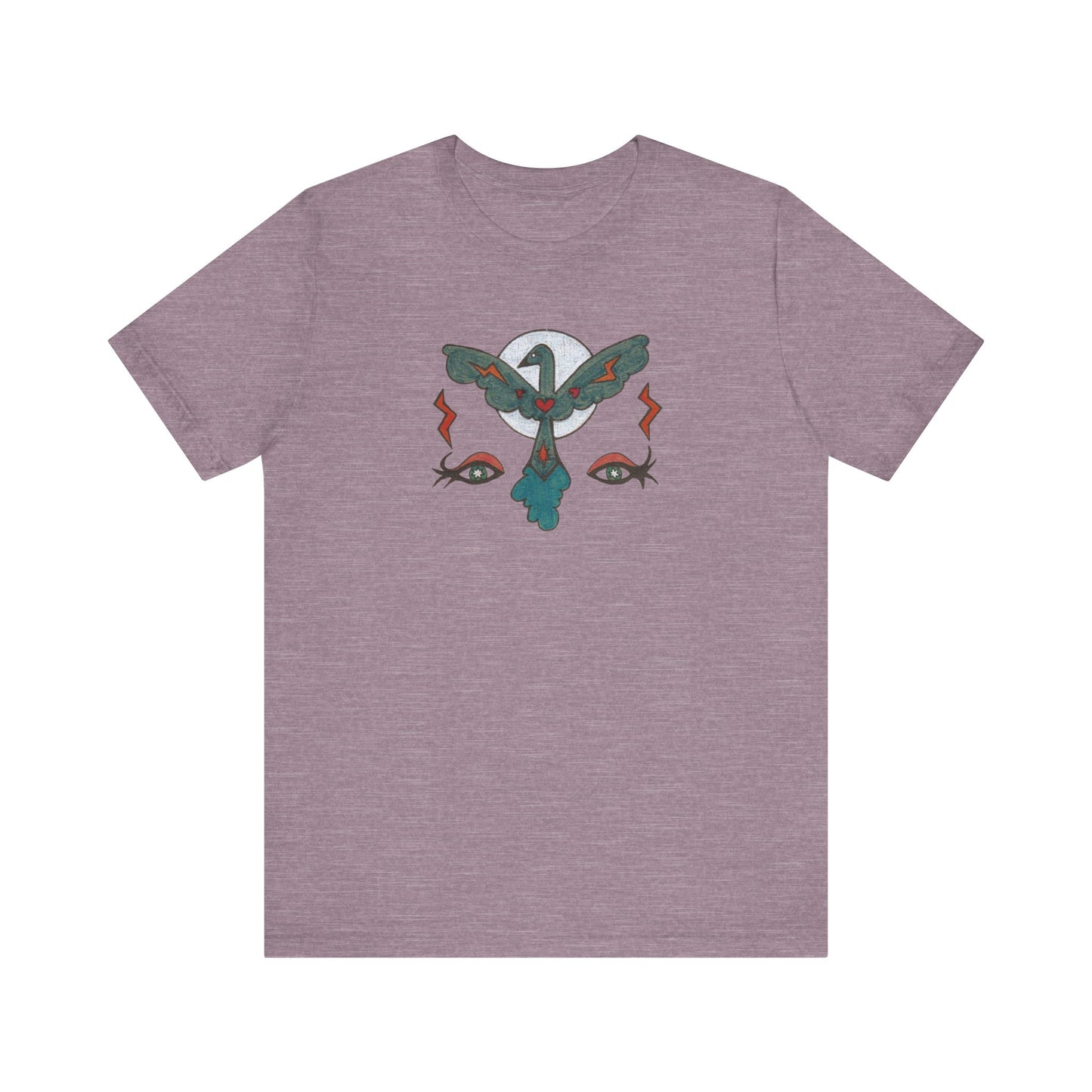 Feel to See Moon T-Shirt Tee | Esoteric Eyes Cosmic Art Tee (Unisex)