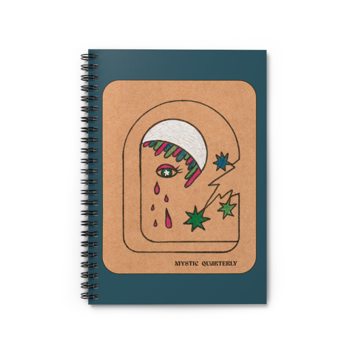 My Moon Mirror Journal | May 2025 Dark of the Moon Spiral Notebook (6" x 8")