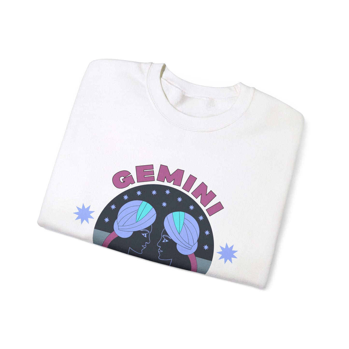Keep It Cosmic - Retro Star Sign Astro Sweatshirt | Gemini