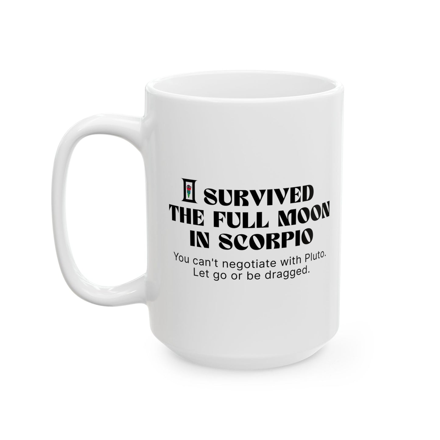 Scorpio Full Moon 2025 Ceramic Mug (11oz / 15oz)