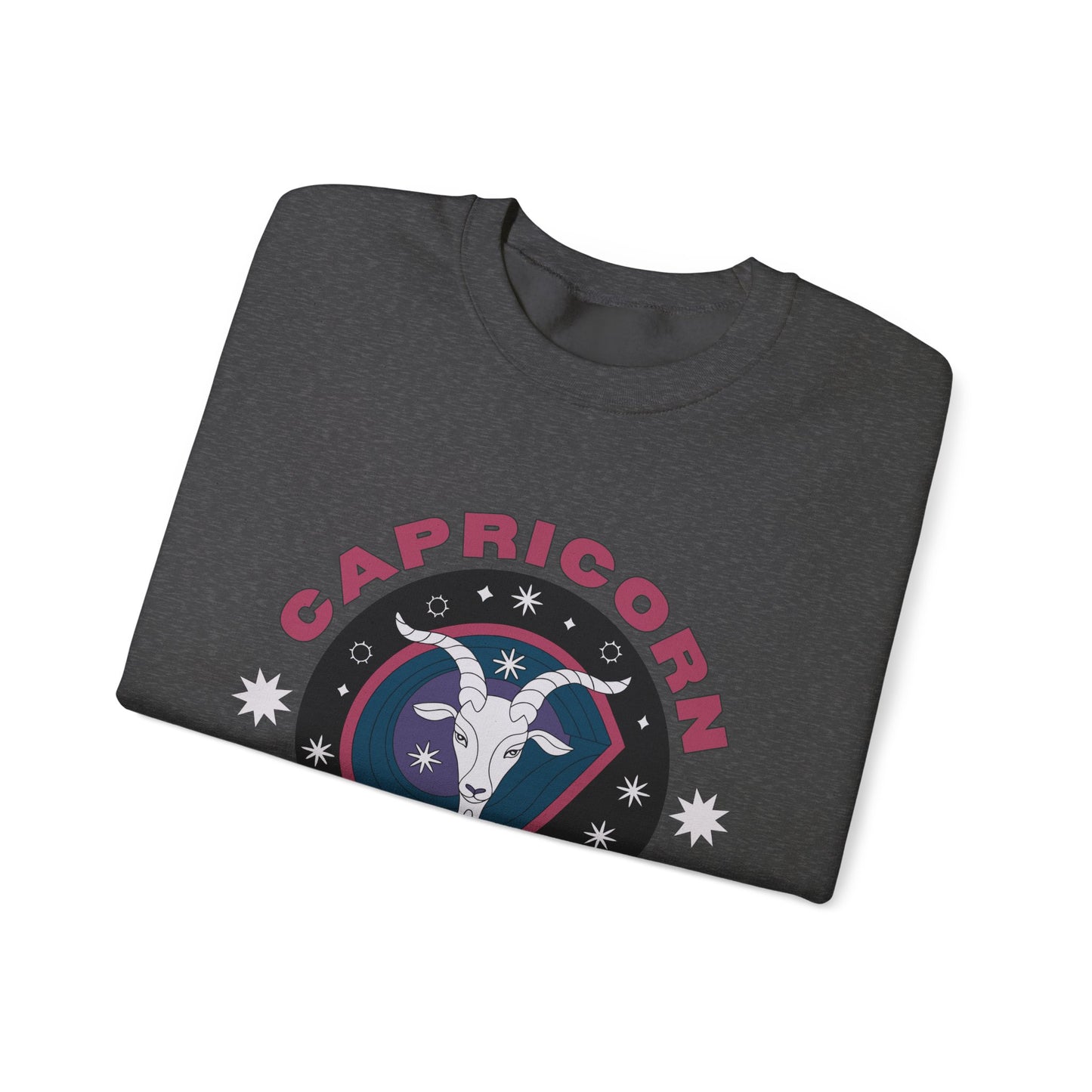 Keep It Cosmic - Retro Star Sign Astro Sweatshirt | Capricorn