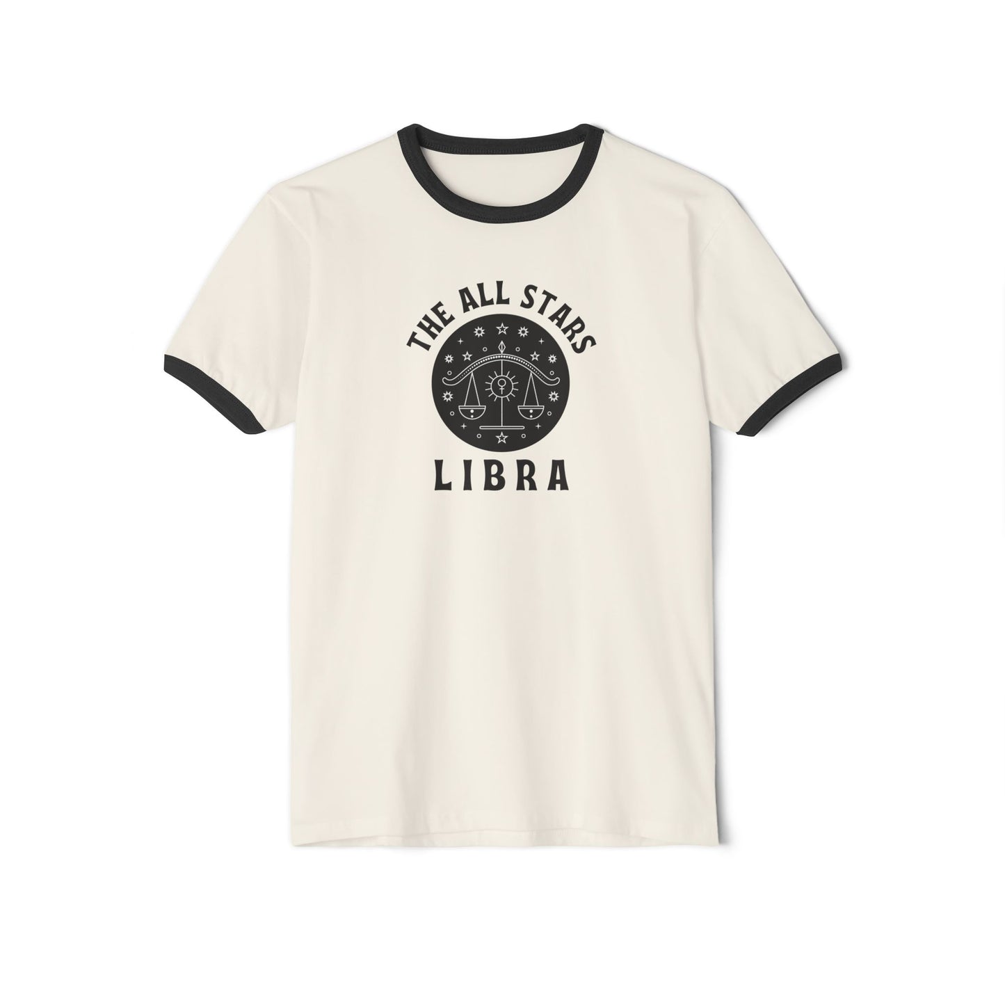 Libra All Stars Ringer T-Shirt – Retro Libra Tee