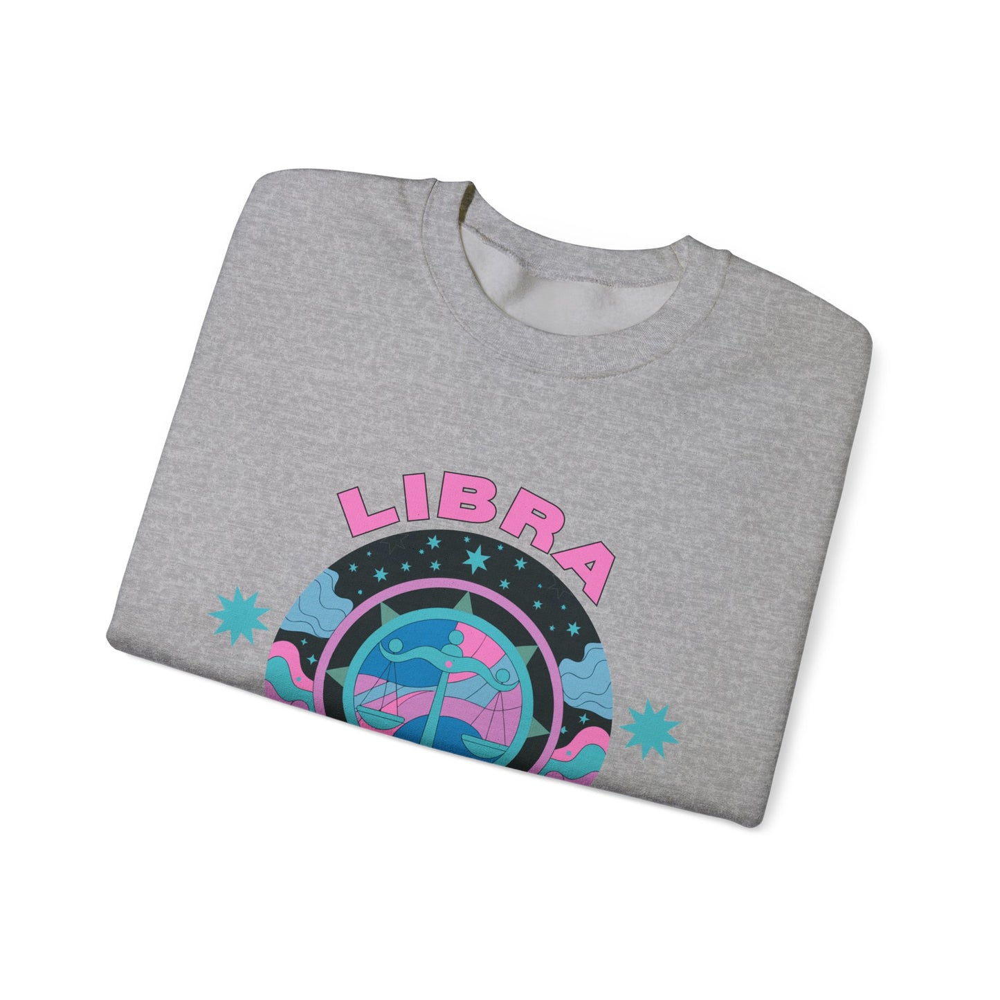 Keep It Cosmic - Retro Star Sign Astro Sweatshirt | Libra