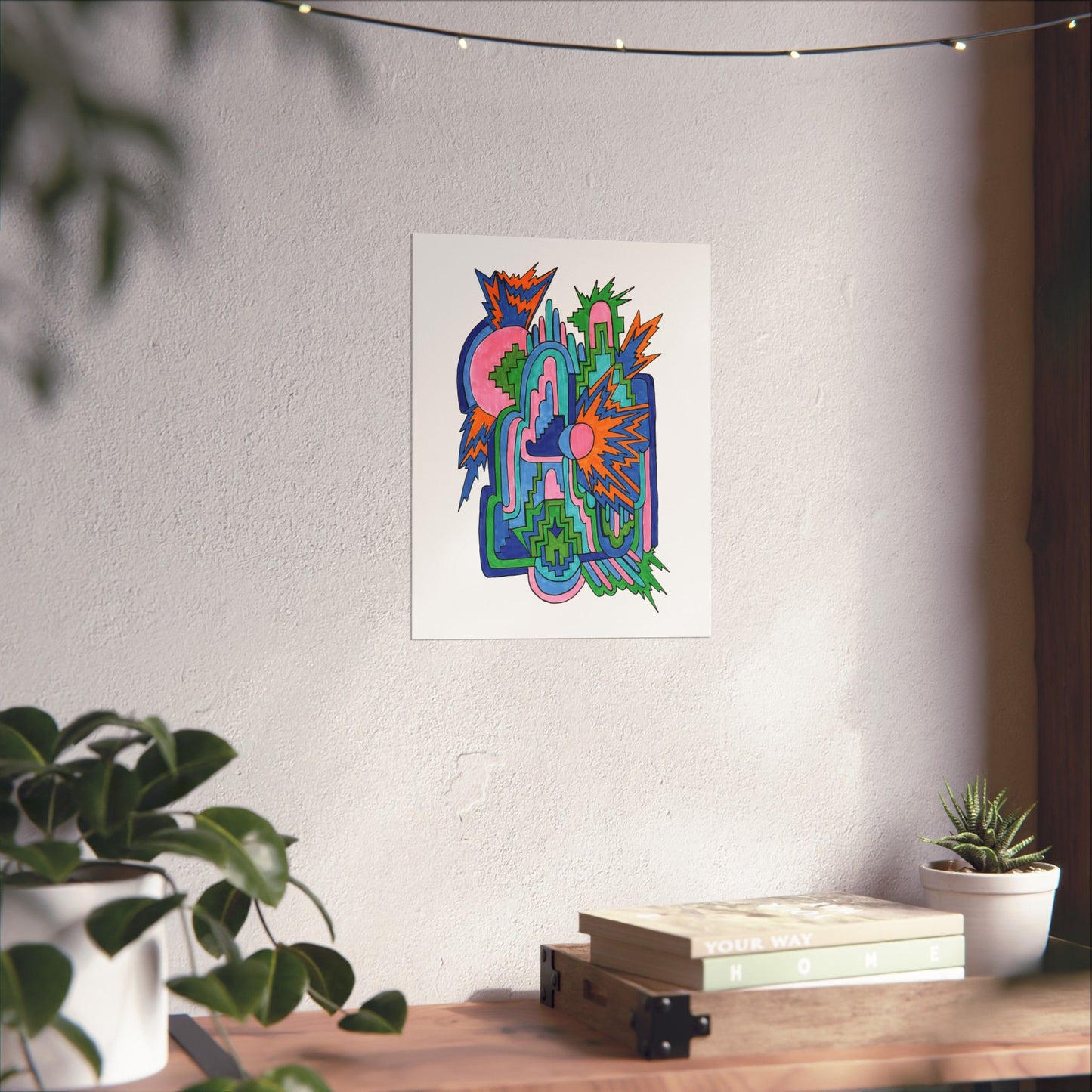 Cosmic Pulse art print - Mystic Quarterly