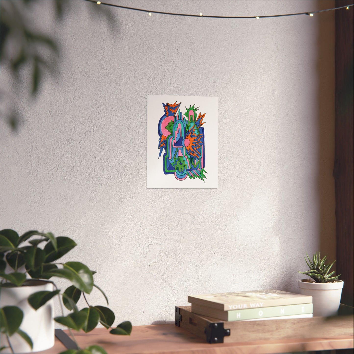 Cosmic Pulse Art Print - Mystic Quarterly