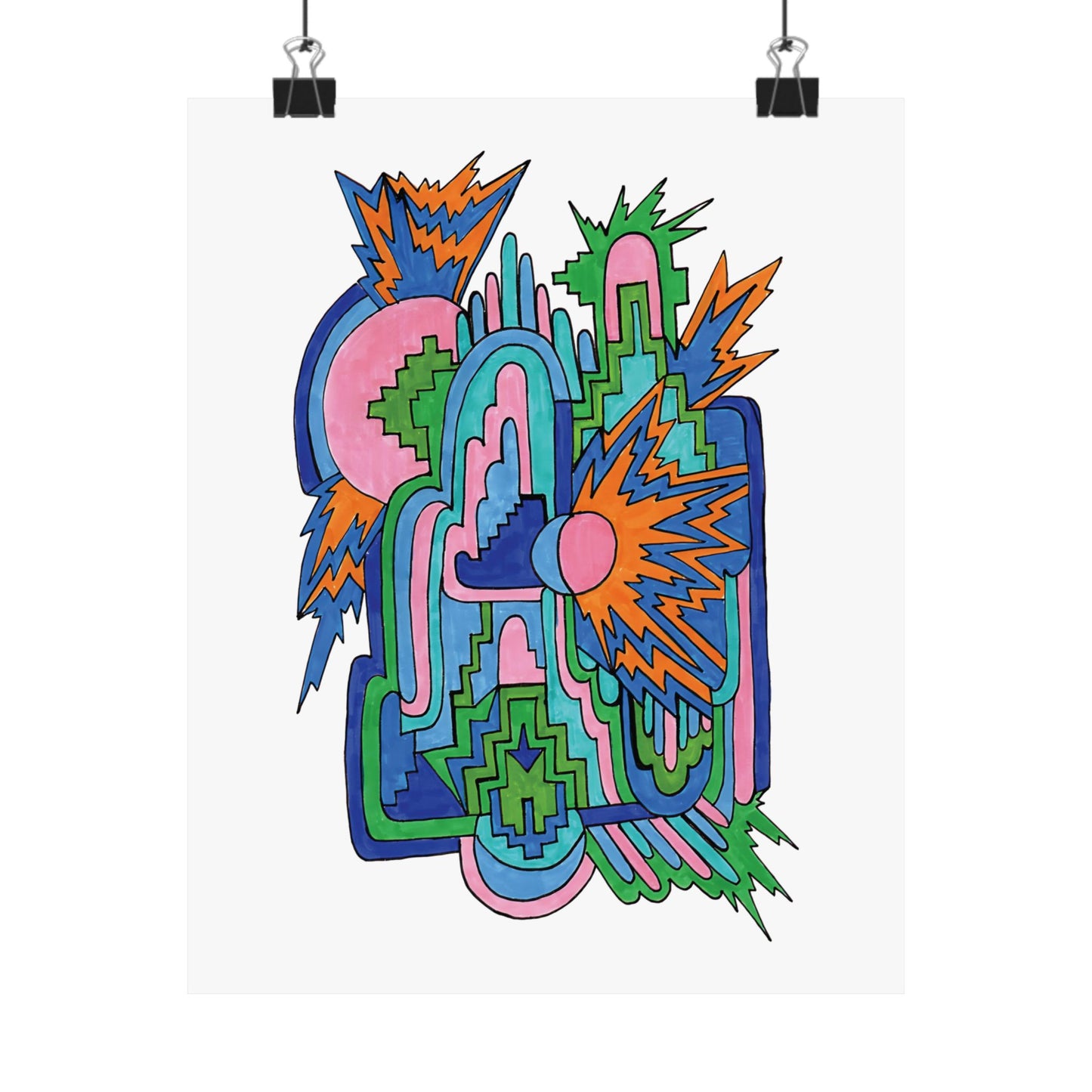 Cosmic Pulse Art Print - Mystic Quarterly