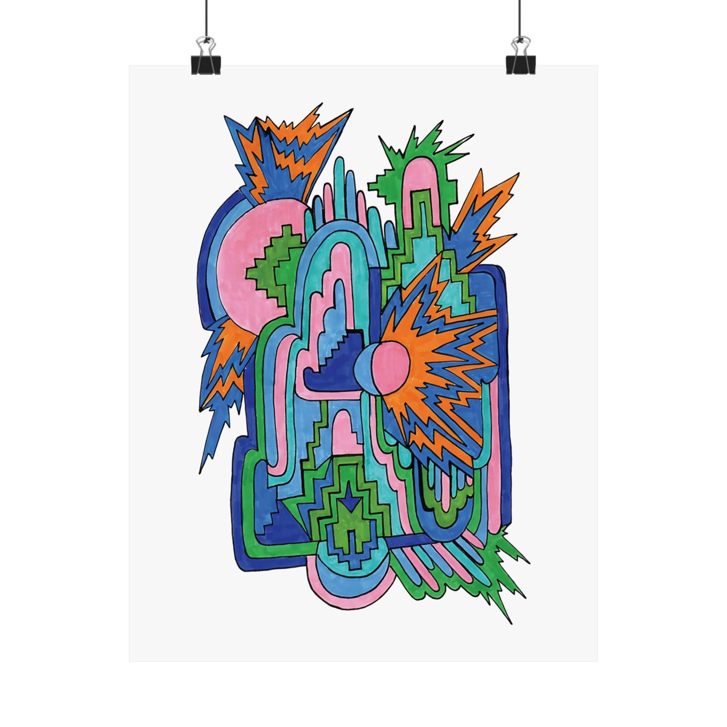 Cosmic Pulse Art Print - Mystic Quarterly