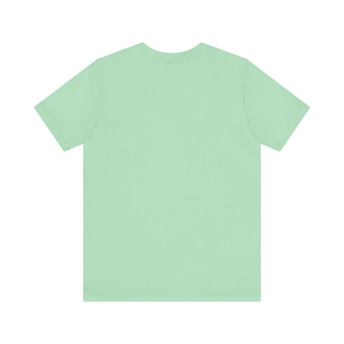 Cosmic Pulse Moon Drop Tee in Mint — Mystic Quarterly unisex t-shirt featuring intuitive lunar art print design
