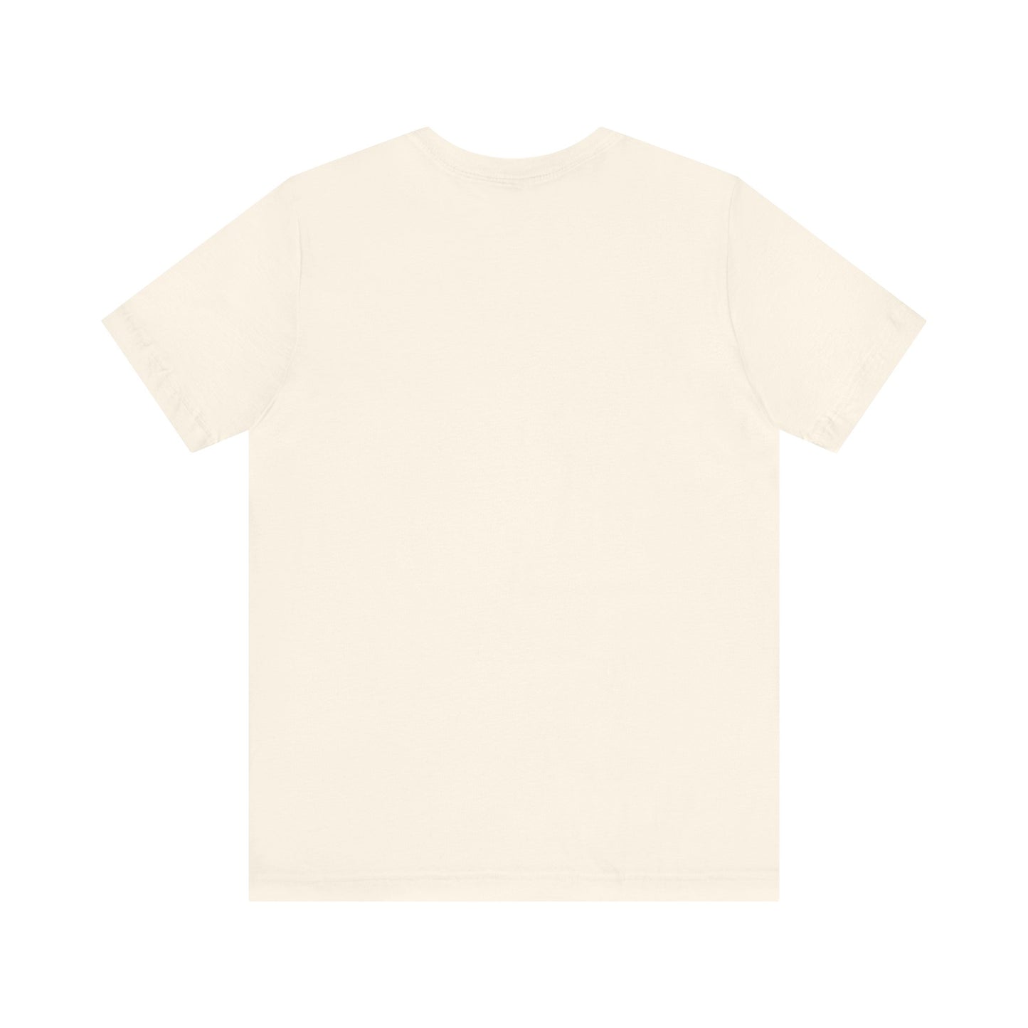 Cosmic Pulse Moon Drop Tee in Natural — Mystic Quarterly unisex t-shirt featuring intuitive lunar art print design
