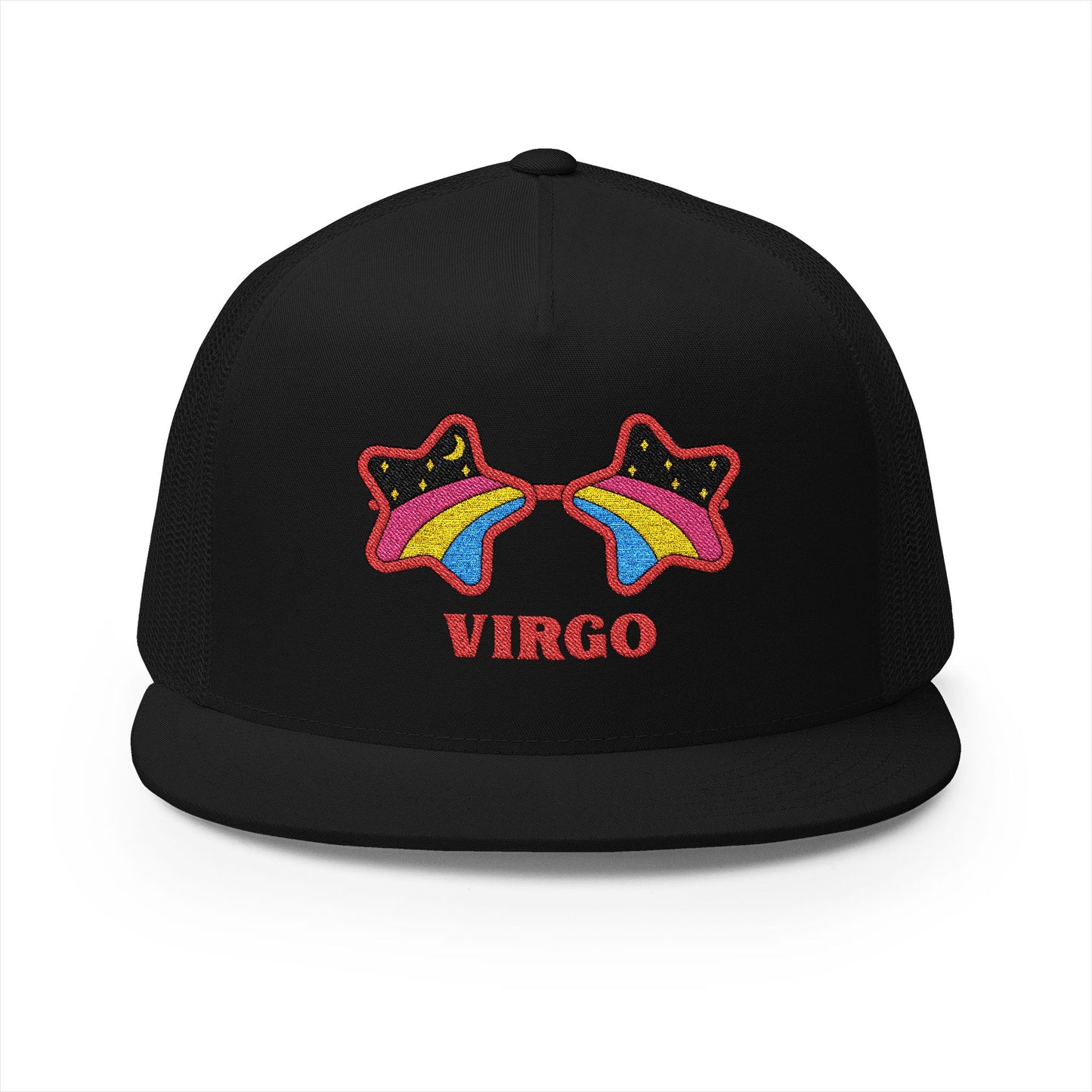 Retro Zodiac Sign Trucker Hat — Virgo