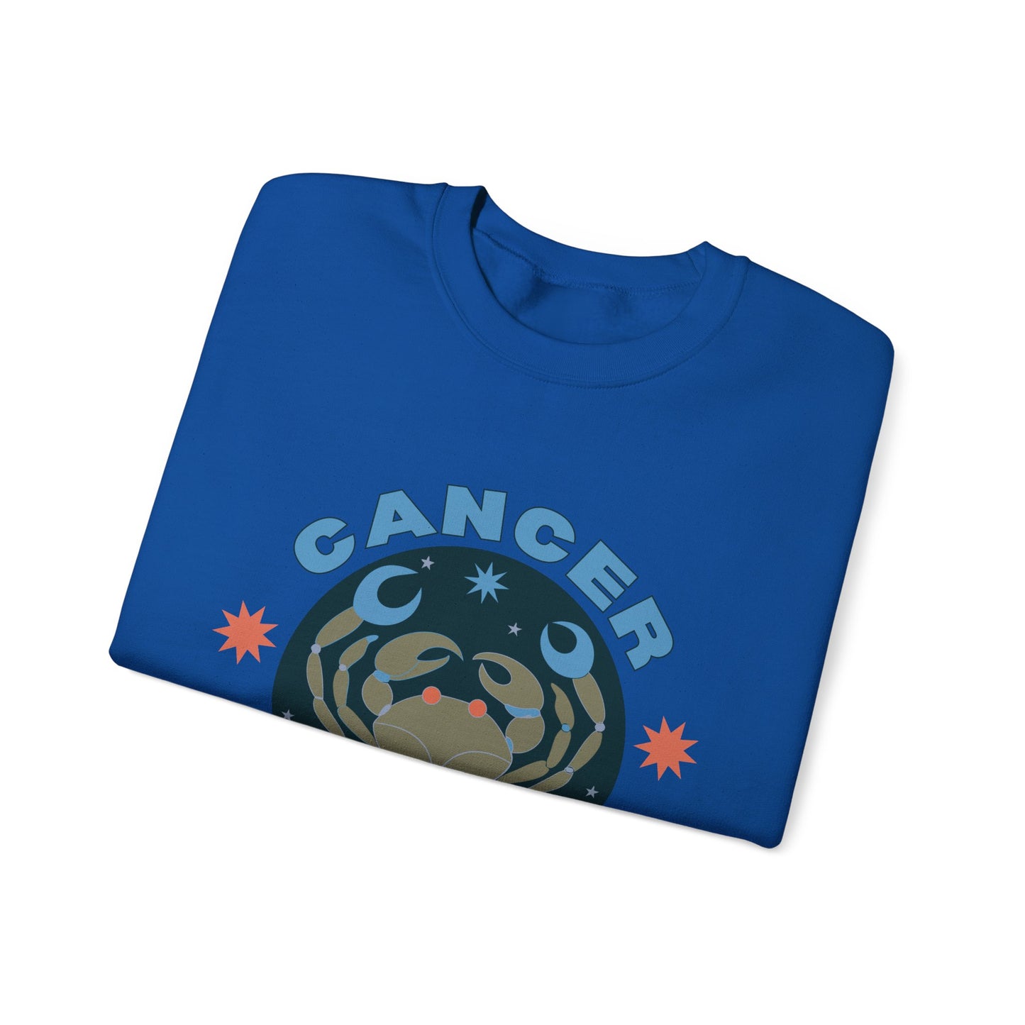 Keep It Cosmic - Retro Star Sign Astro Sweatshirt | Cancer