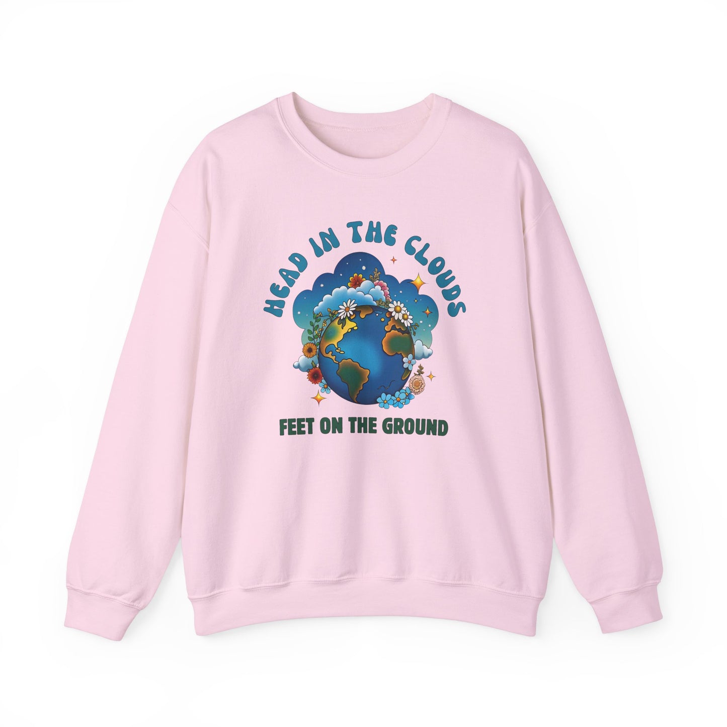 Grounded Dreamer | Airy Edition – Retro Dreamy Sweatshirt in Soft Hues