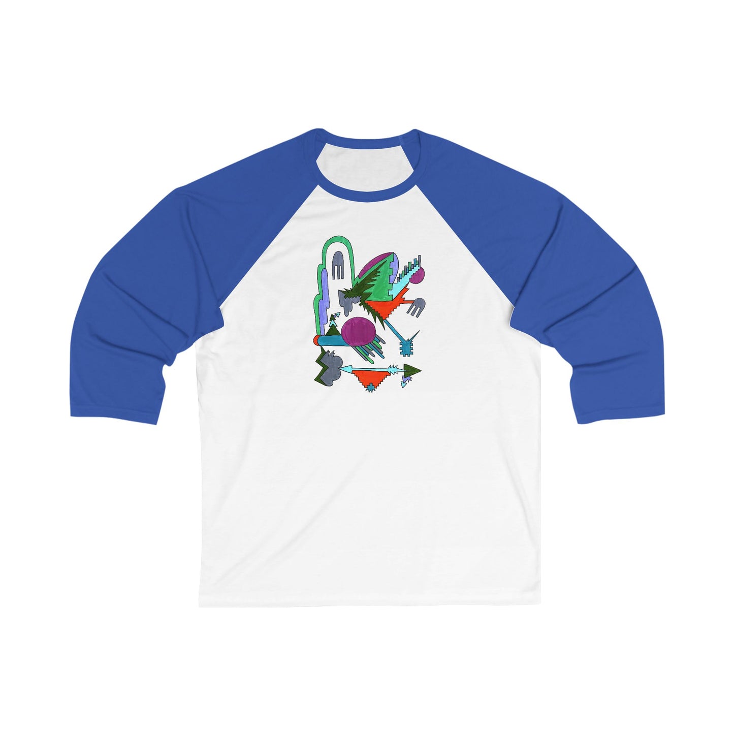 Directional Code | Unisex Cosmic Art Baseball Tee