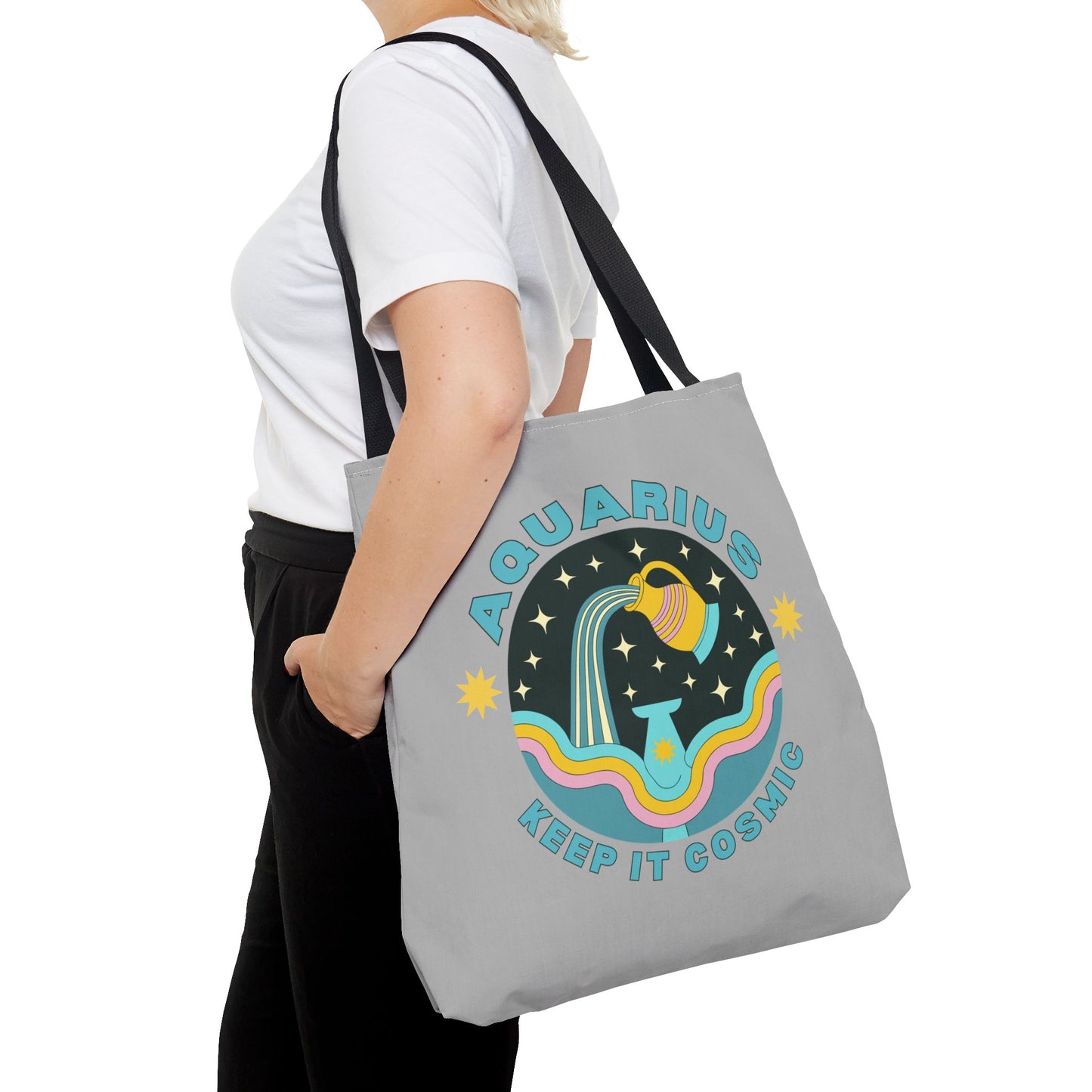 Aquarius - Keep It Cosmic Tote Bag