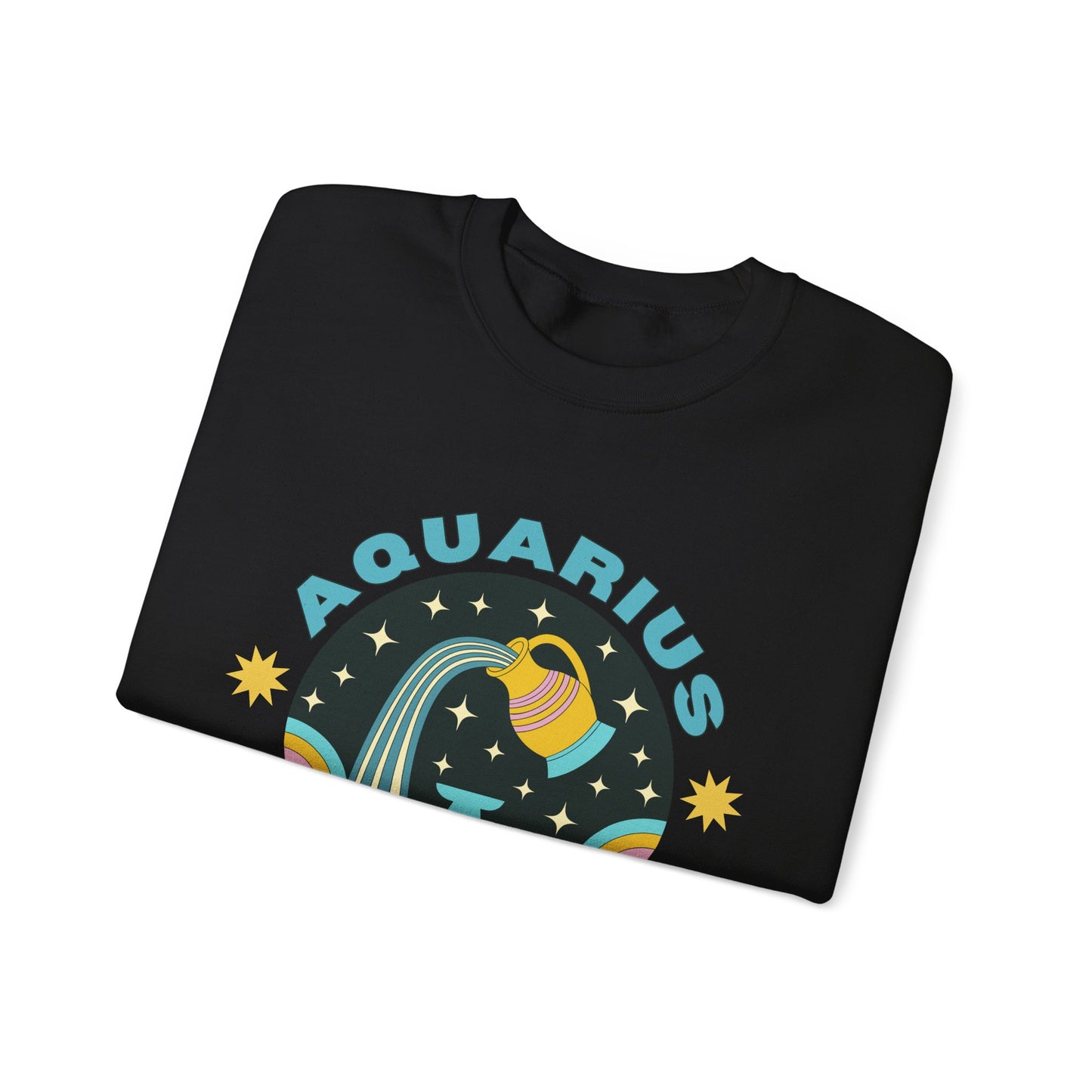 Keep It Cosmic - Retro Star Sign Astro Sweatshirt | Aquarius