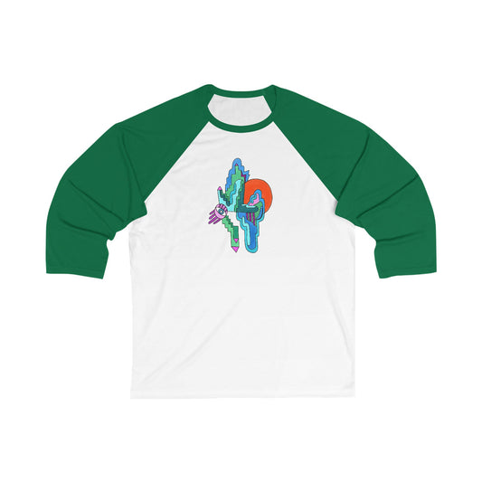 Solar Witness | Unisex Abstract Art Baseball Tee