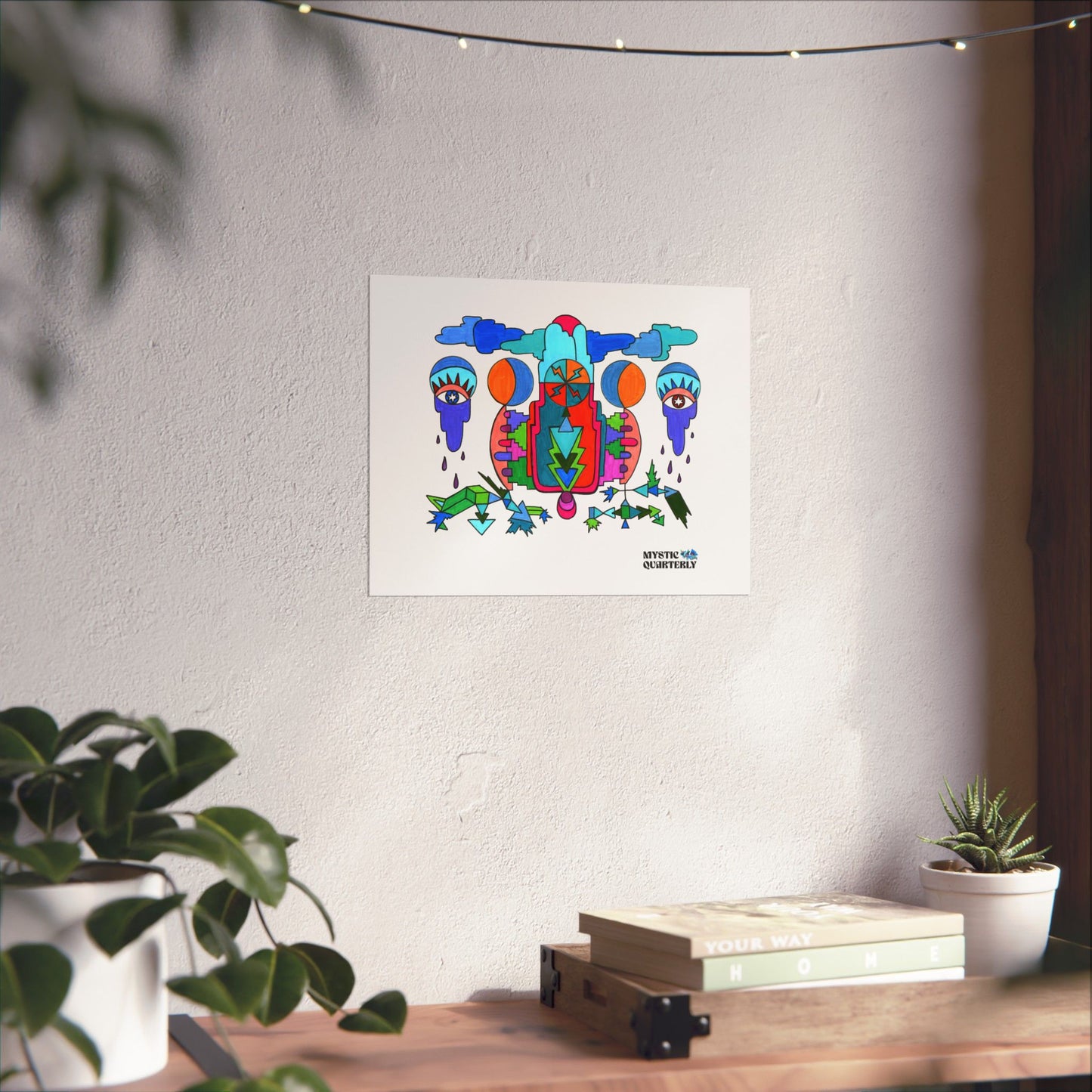 Our Sky Era Abstract Visionary Art Print