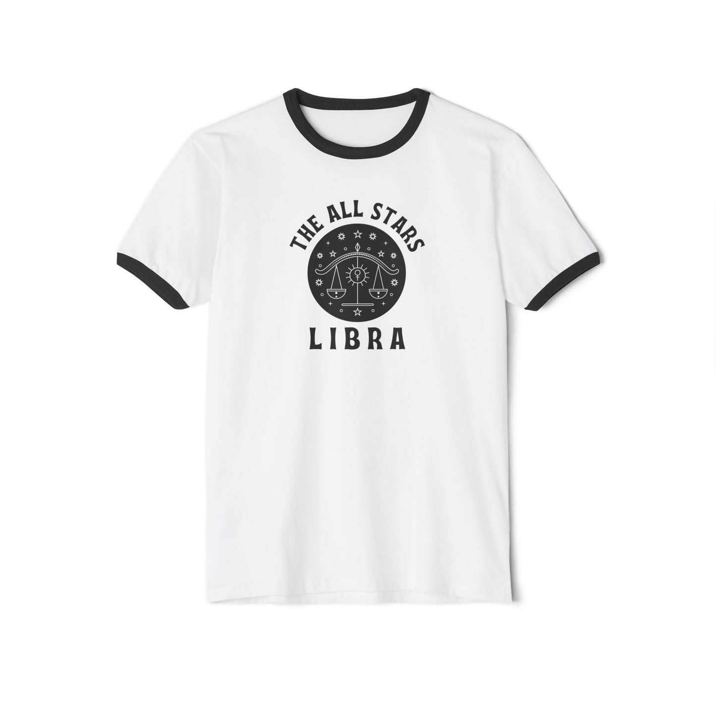 Libra All Stars Ringer T-Shirt – Retro Libra Tee