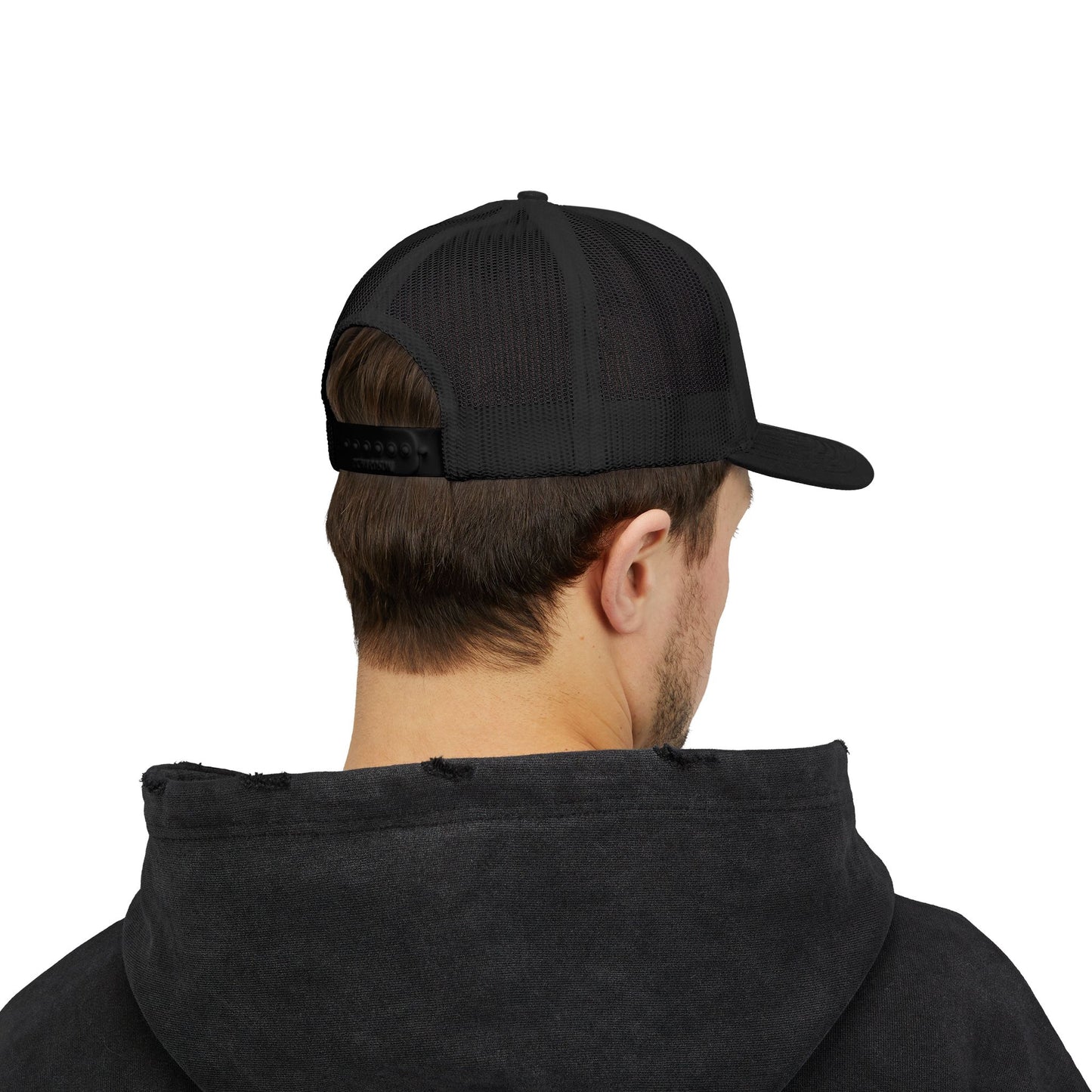 Scorpio Trucker Hat - Retro Astrology Snapback Cap - Embroidered Horoscope Hat