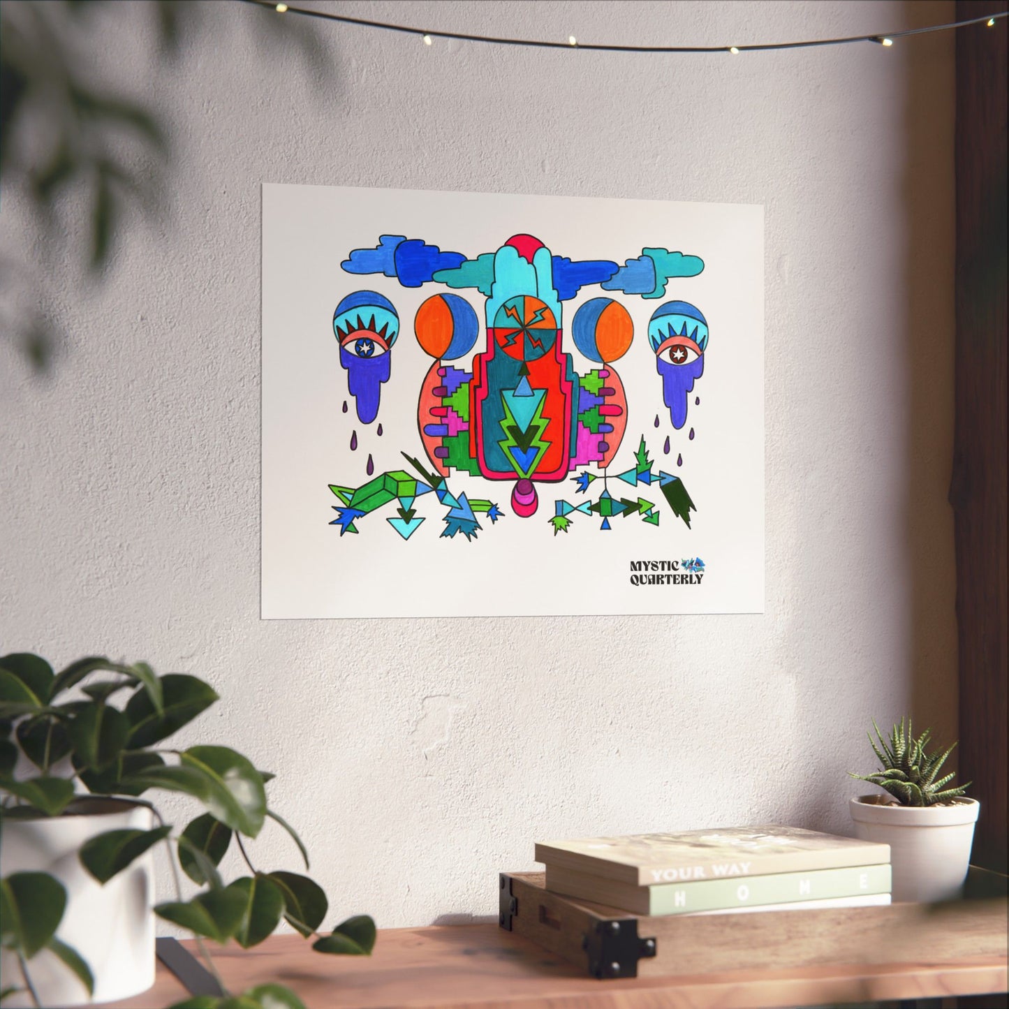 Our Sky Era Abstract Visionary Art Print