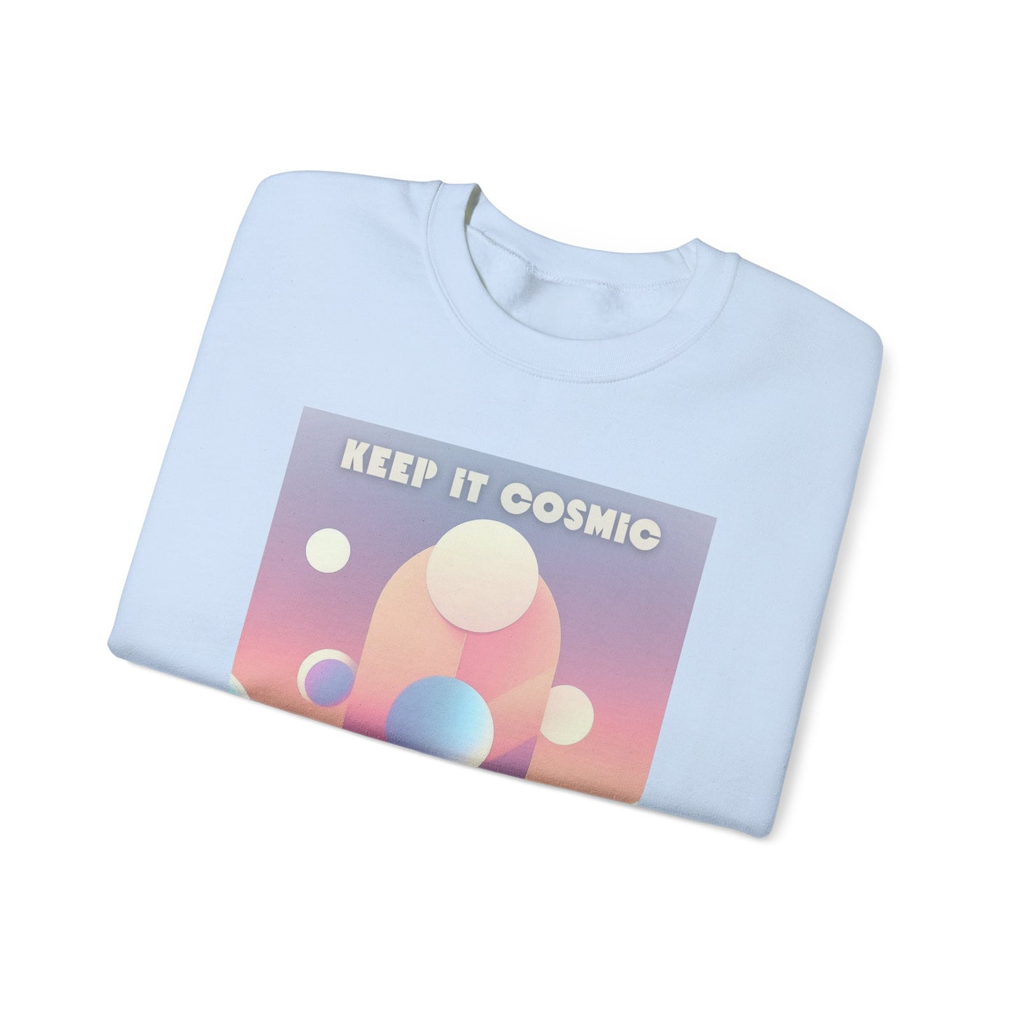 Pastel Cosmos Sweatshirt – Keep It Cosmic Celestial Aesthetic Crewneck