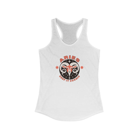 Keep it Cosmic Retro Aries Astrology Tank