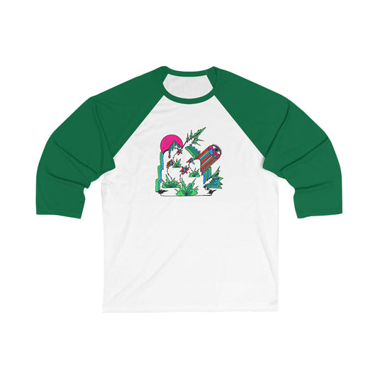 Wild Eye | Unisex Abstract Art Baseball Tee