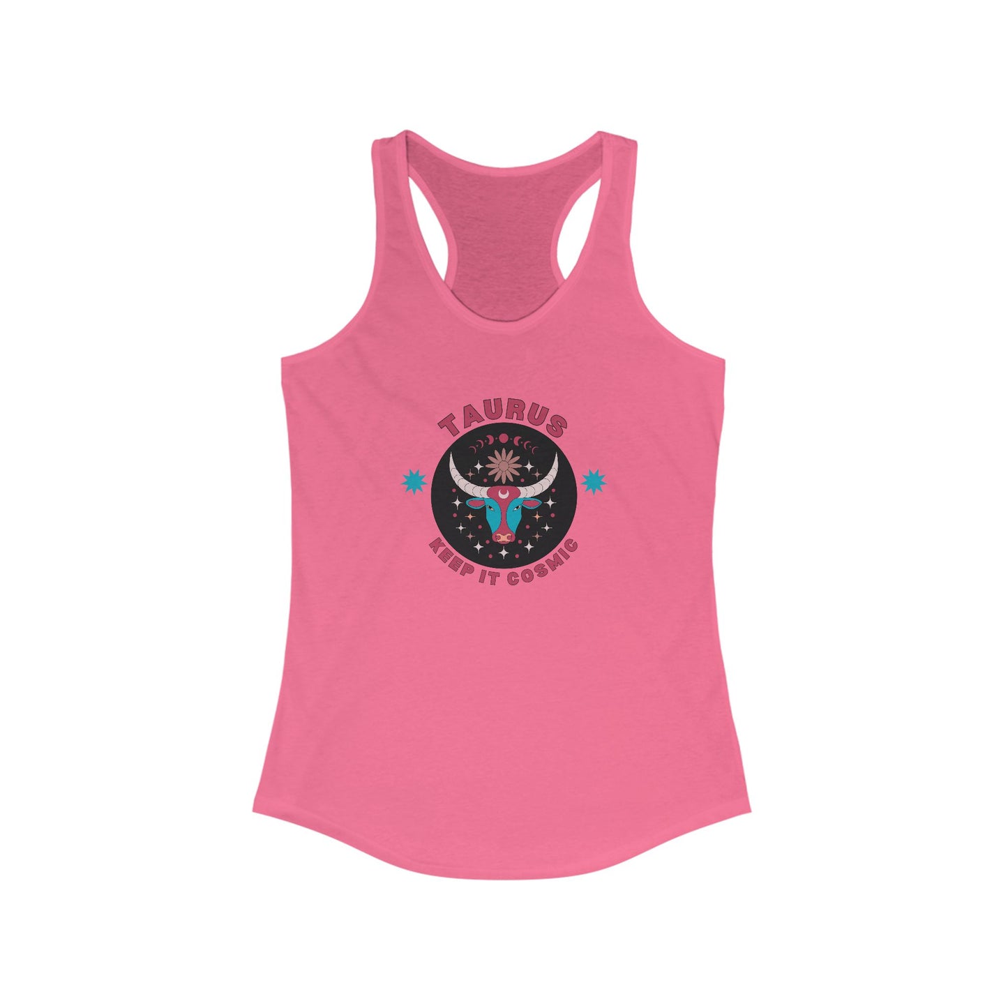 Keep it Cosmic Retro Taurus Astrology Tank