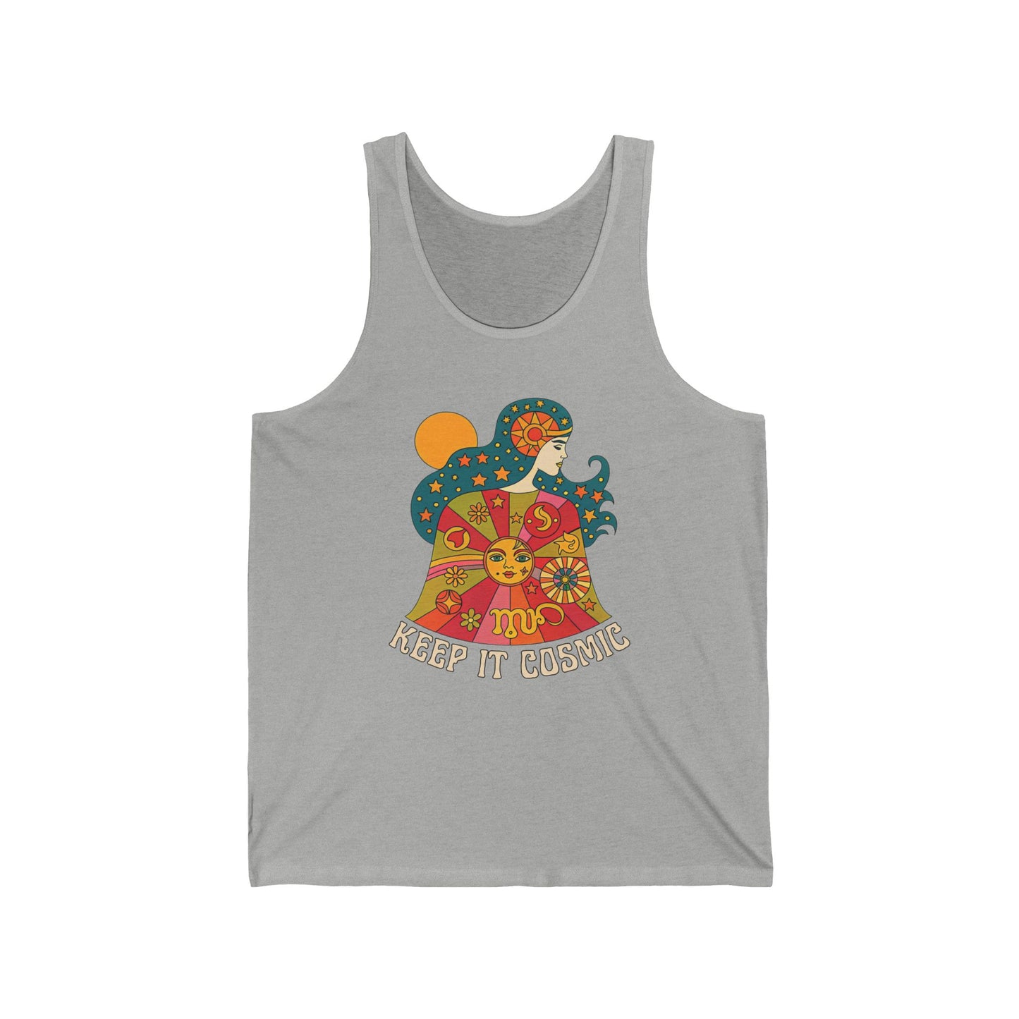 Star Oracle Keep it Cosmic Astro Retro Tank
