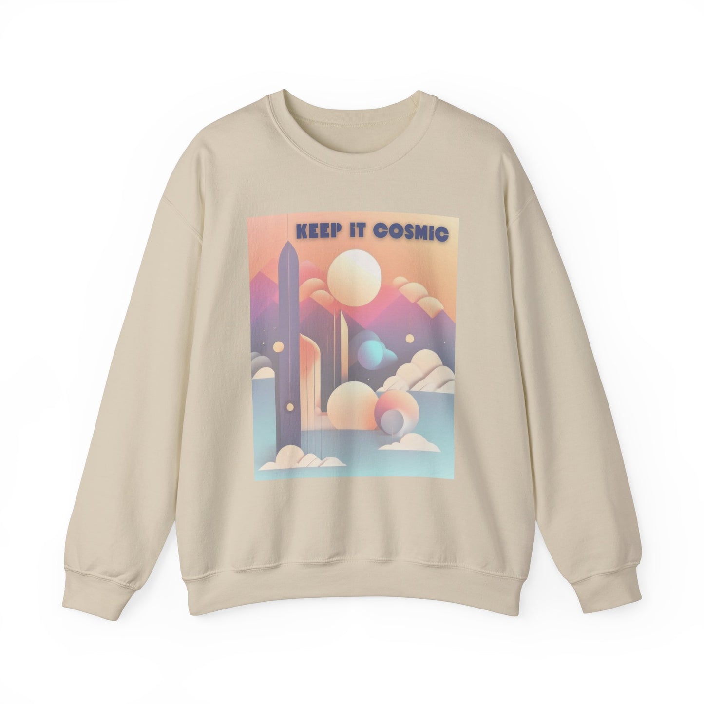 Pastel Cosmos Celestial Aesthetic Sweatshirt – Keep It Cosmic Crewneck