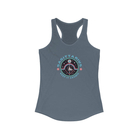 Keep it Cosmic Retro Sagittarius Astrology Tank