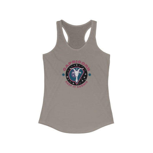 Keep it Cosmic Capricorn Retro Astrology Tank