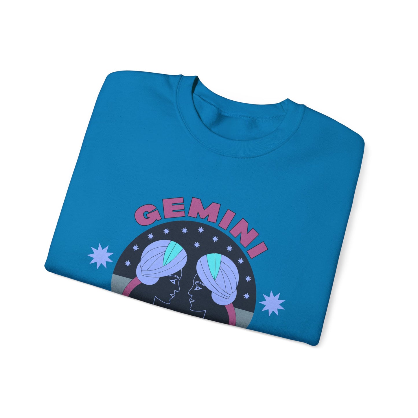 Keep It Cosmic - Retro Star Sign Astro Sweatshirt | Gemini