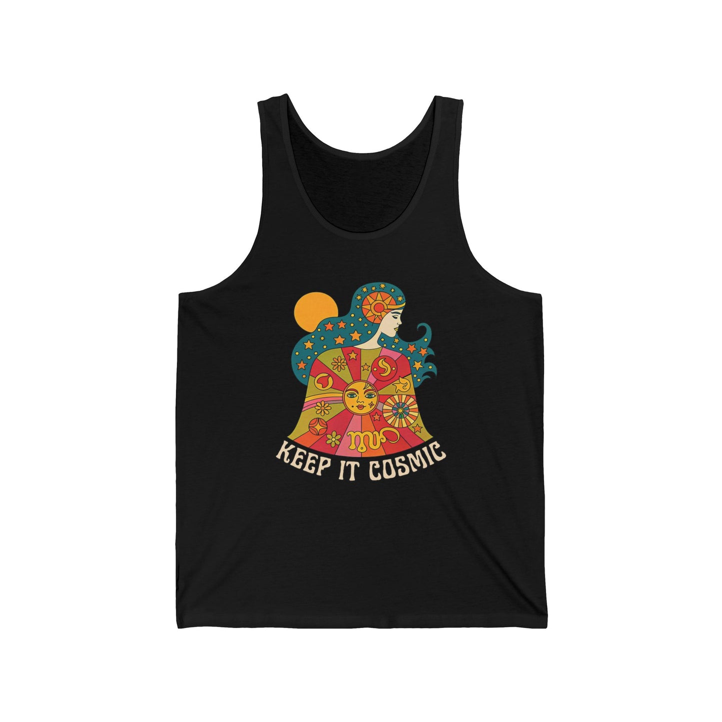 Star Oracle Keep it Cosmic Astro Retro Tank