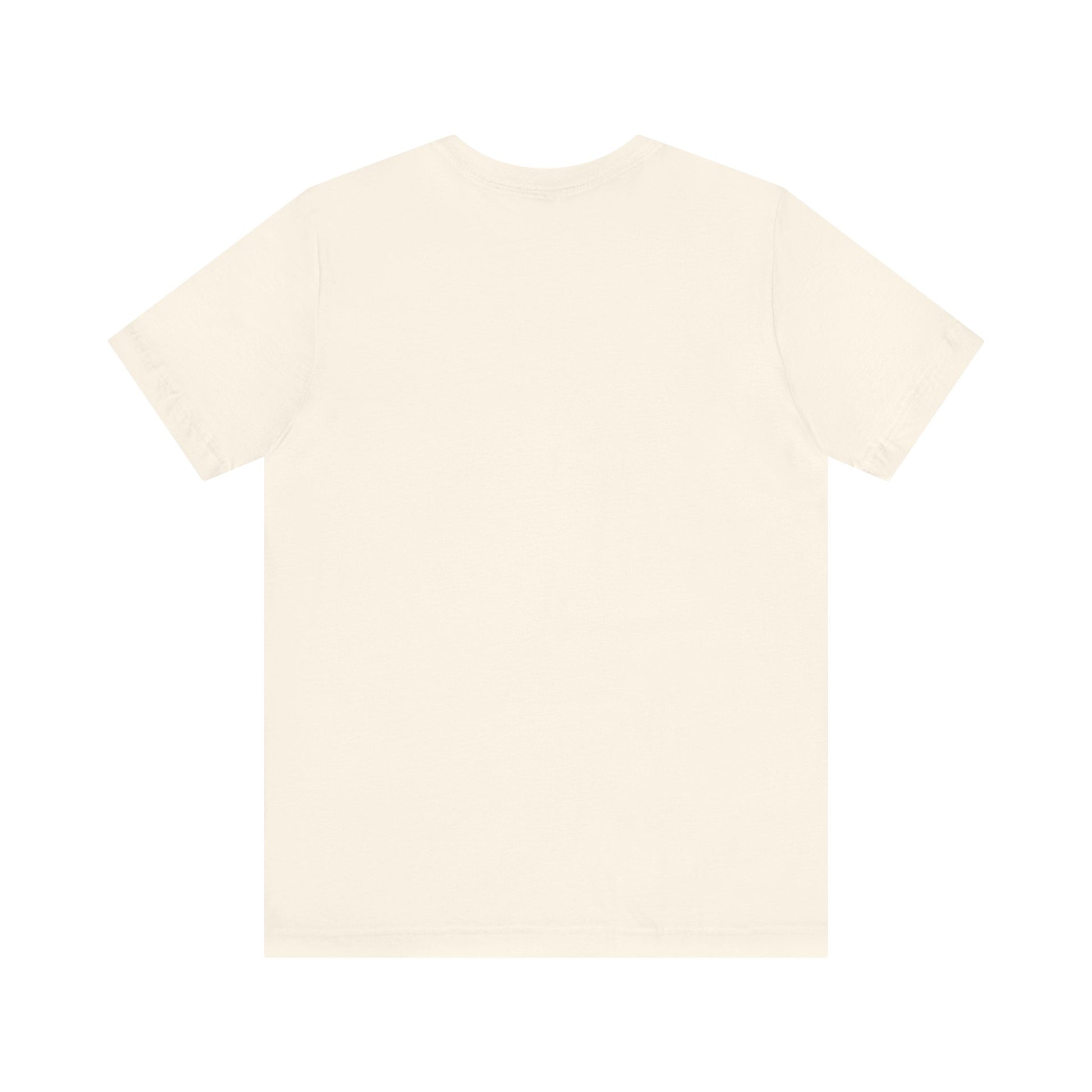 Cosmic Pulse Moon Drop Tee in Natural — Mystic Quarterly unisex t-shirt featuring intuitive lunar art print design