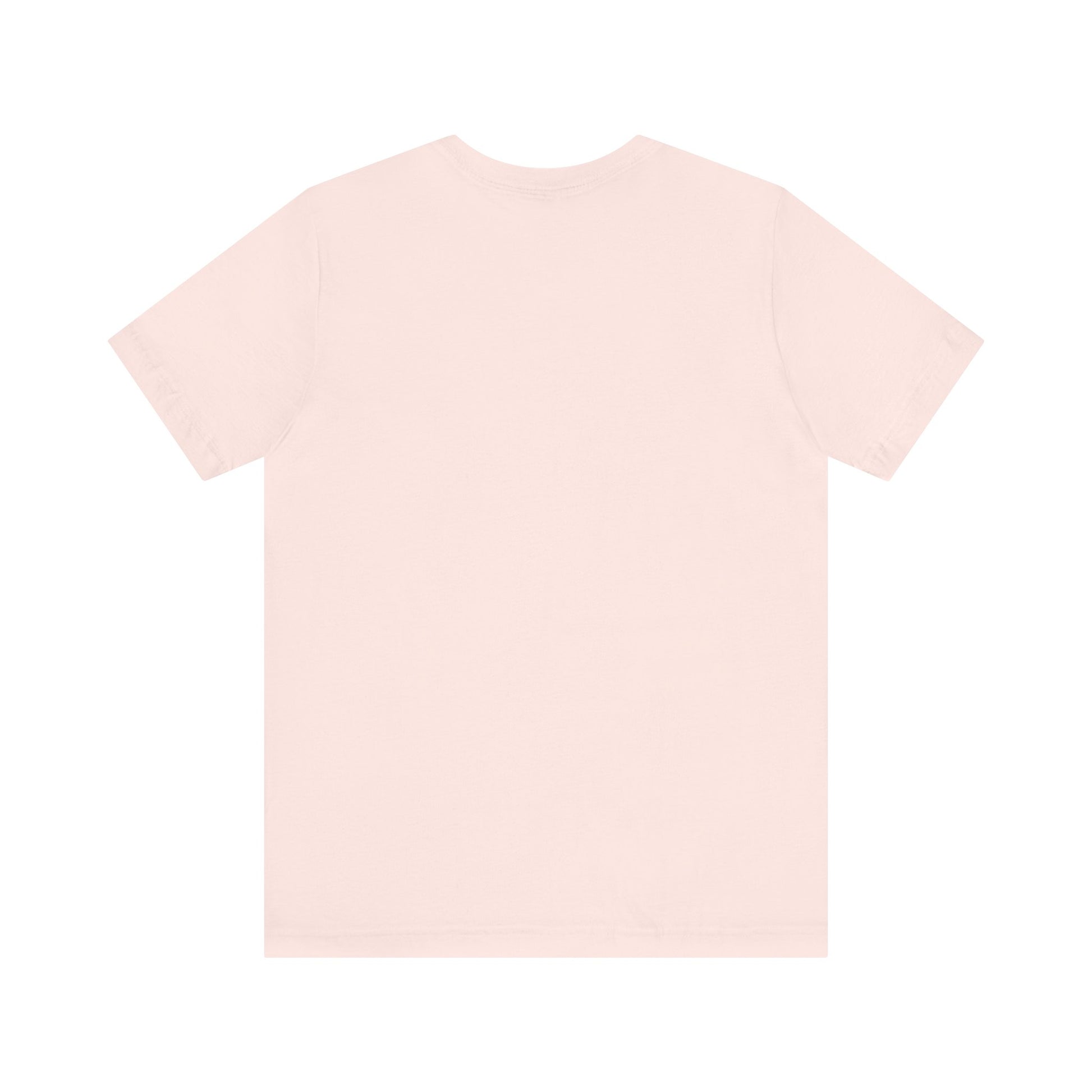 Cosmic Pulse Moon Drop Tee in Soft Pink — Mystic Quarterly unisex t-shirt featuring intuitive lunar art print design